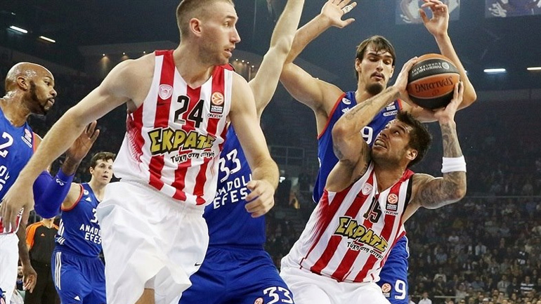 Στην παράταση ο Ολυμπιακός, 91-87 την Εφές