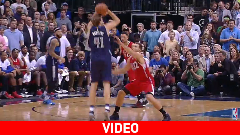 Ο Νοβίτσκι οδηγεί τους Μάβερικς στη νίκη κόντρα στους Κλίπερς