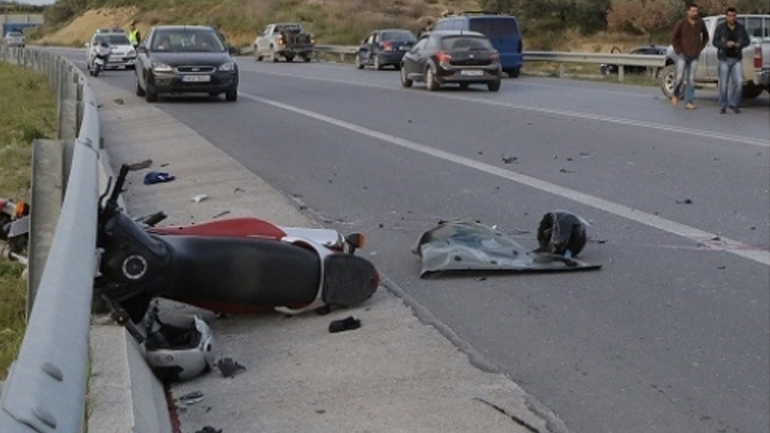 Τροχαίο δυστύχημα με νεκρό στα Κουφαλιά Θεσσαλονίκης