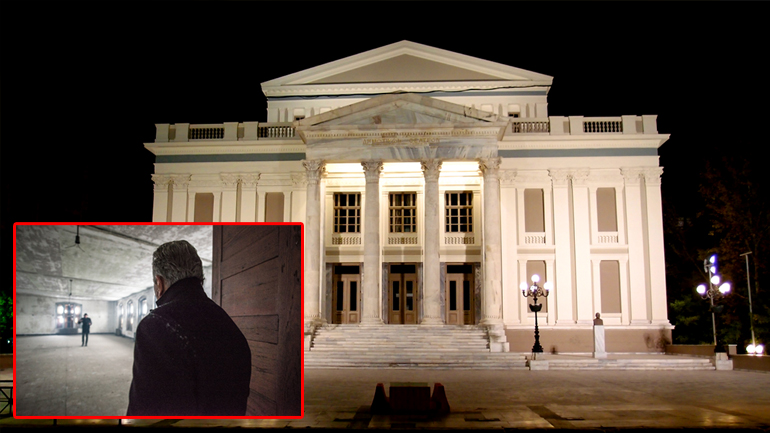 Η ταινία «Ellis» στην πρόσοψη του Δημοτικού Θεάτρου Πειραιά