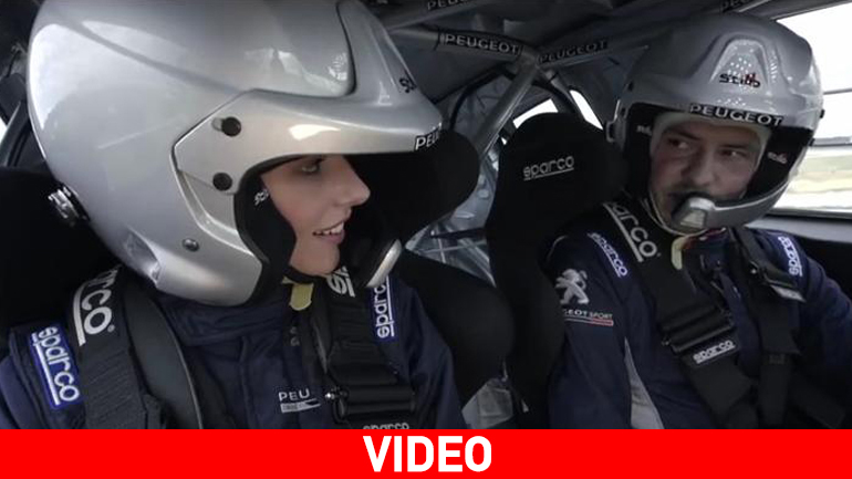 Η πιο όμορφη Γαλλίδα στο 208 WRX