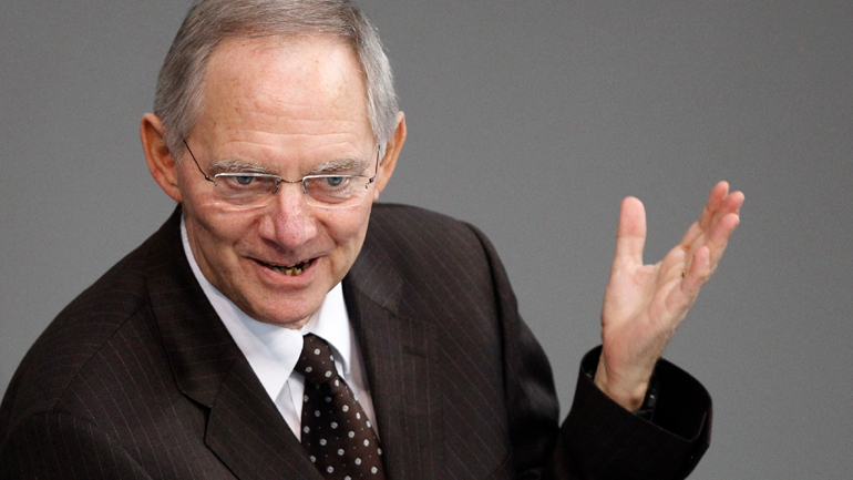 Ο Σόιμπλε βραβεύτηκε για την προσφορά του στην πολιτική ζωή της Γερμανίας