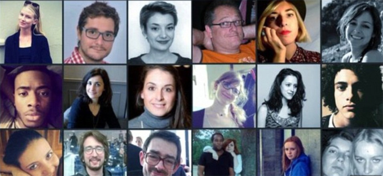 Aγνοούμενοι από το χθεσινό μακελειό-Οι συγγενείς απευθύνουν έκκληση μέσω του hastag #rechercheParis σε όποιον γνωρίζει οτιδήποτε για την τύχη τους να επικοινωνήσουν μαζί τους.