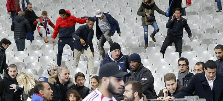 Οι πρώτες αντιδράσεις των θεατών στο Stade de France
