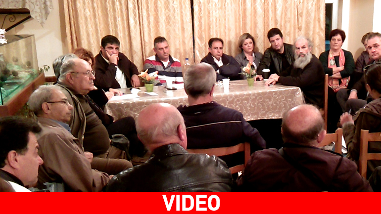 Λαϊκή συνέλευση στη Μόρια Λέσβου μετά το μακελειό του Παρισιού