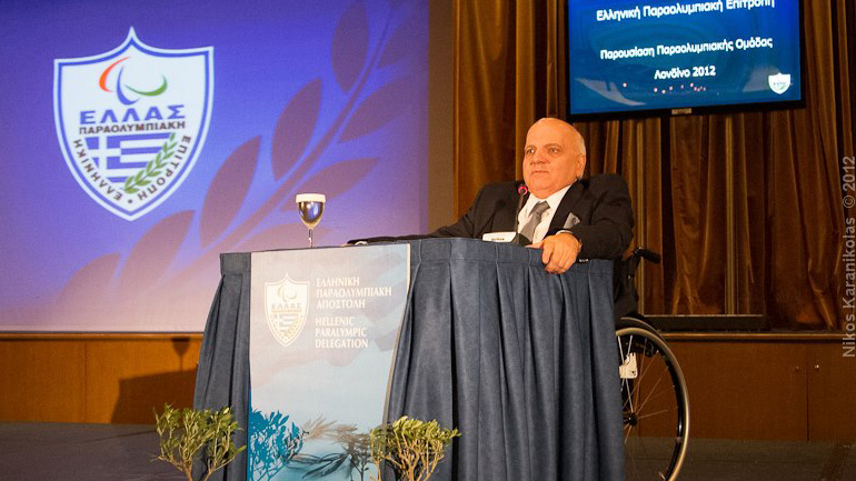 Με το Paralympic Order θα βραβευτεί στο Μεξικό ο Γιώργος Φουντουλάκης
