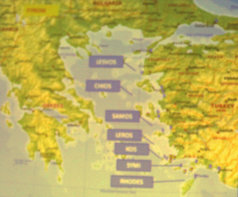 Ο χάρτης που παρουσίασε ο Μουζάλας