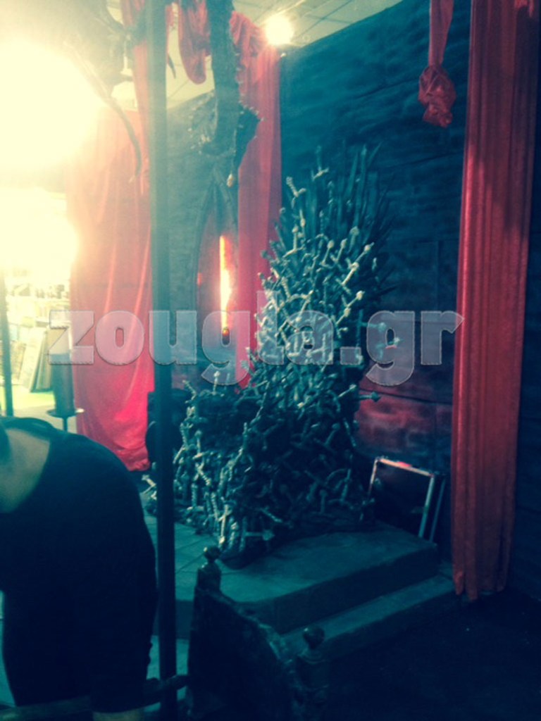 Ο σιδερένιος θρόνος του Game of Thrones