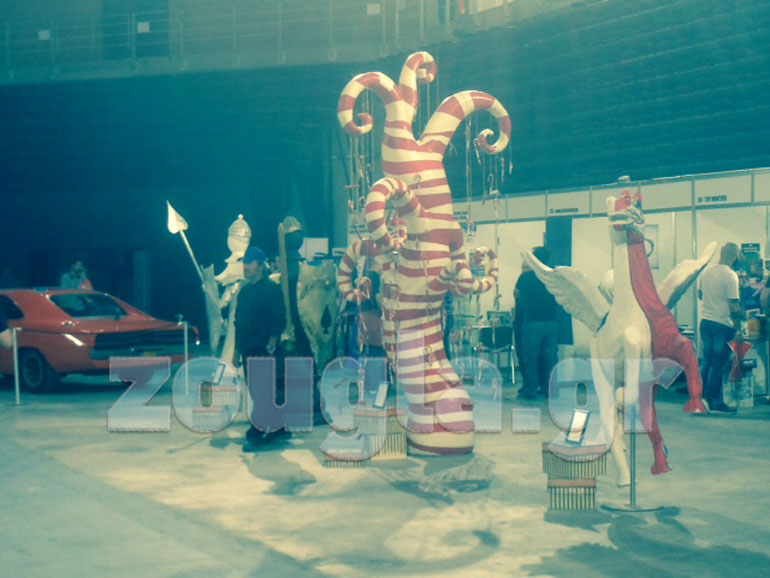 Γλυπτά που θυμίζουν Tim Burton