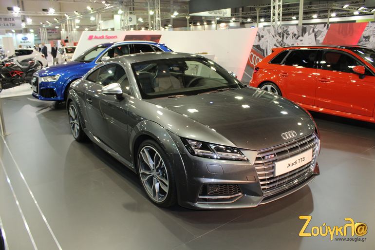 Tο κλασικό Audi TTS. Αυτό με τα... πολλά άλογα (310 sστο σύνολο από ένα μοτέρ 2.0 λίτρων)