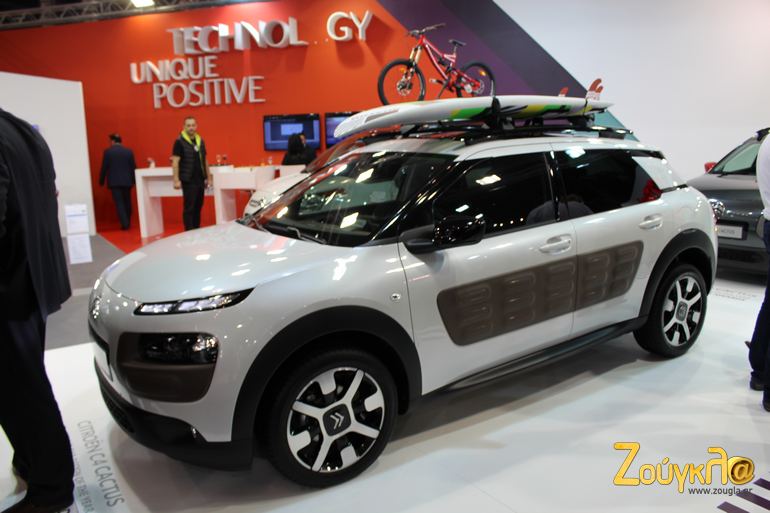 To Citroen Cactus είναι ένα από τα πιο εκκεντρικά αυτοκίνητα που κυκλοφορούν στους δρόμους...