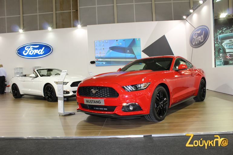 Ford Mustang σε κλειστή και ανοιχτή έκδοση. Και οι δύο εκδόσεις είναι ποθητές... Κινητήρες από 2.3 λίτρα με 310 άλογα και τιμή από 44.000 ευρώ