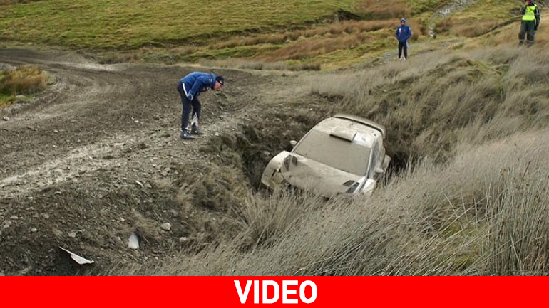 Η έξοδος του Latvala στο Wales Rally