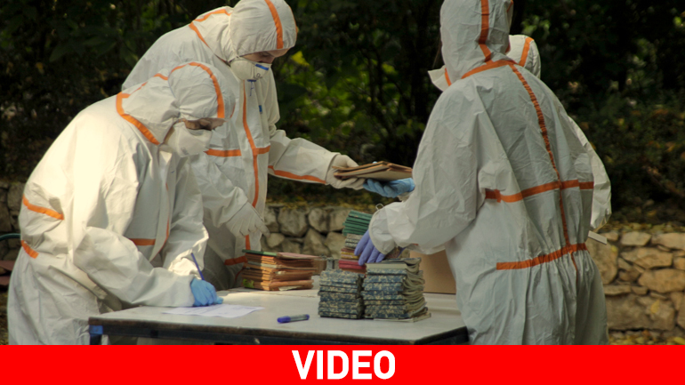 Συντήρηση του αρχείου στον Εθνικό Κήπο