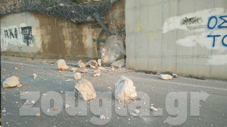 Καταστροφές στο οδικό δίκτυο