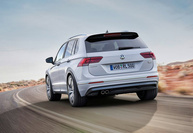 H πίσω όψη του γερμανικού SUV...