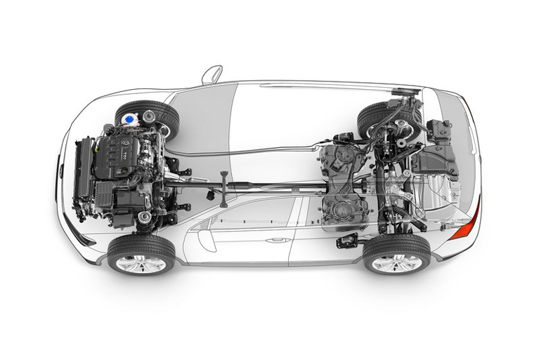 H ακτινογραφία του Tiguan...