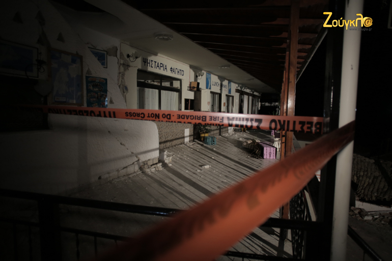 Καταστροφές σε τοπικά καταστήματα στο Αθάνι