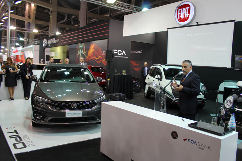 O Διευθύνων Σύμβουκλος της FCA Paulo Carelli, παρουσιάζει το νέο Tipo...