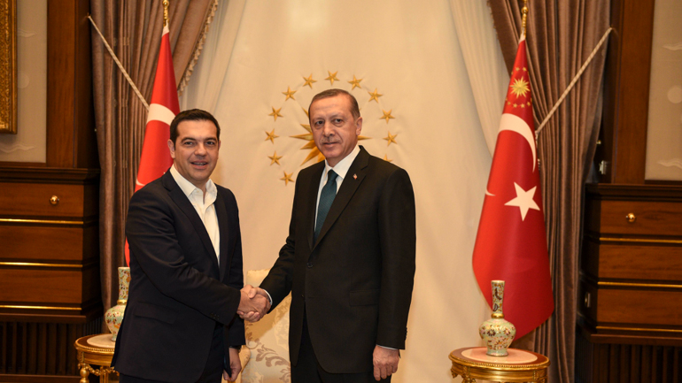 Συνάντηση Ερντογάν-Τσίπρα στην Άγκυρα