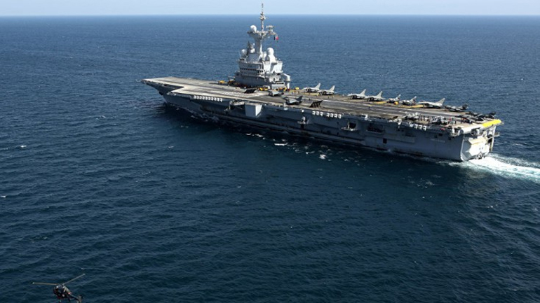 Προς τη Συρία πλέει το αεροπλανοφόρο Charles-de-Gaulle
