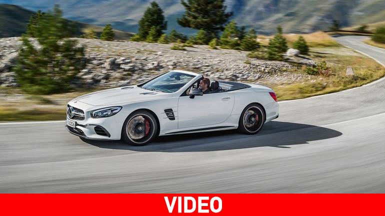 To τρέιλερ της νέας Mercedes SL…