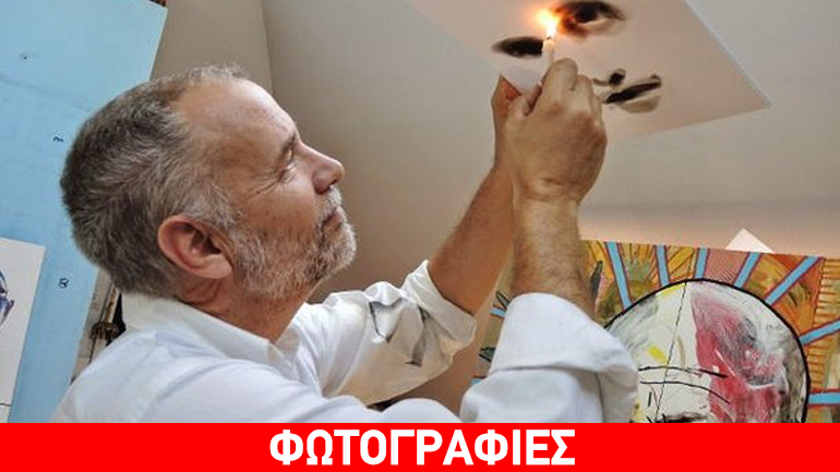 Steve Spazuk: Ο καλλιτέχνης που ζωγραφίζει με τη φωτιά
