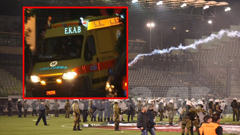 Aστυνομικός τραυματίστηκε σε επεισόδια στη Λεωφόρο