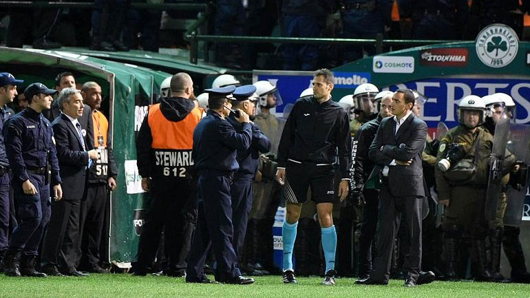 Παναθηναϊκός: «Λανθασμένη και ανεύθυνη απόφαση του διαιτητή»