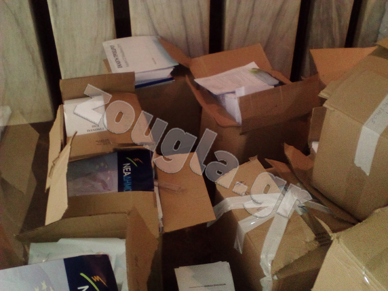 Θεσσαλονίκη: Πίσω στα κουτιά το εκλογικό υλικό