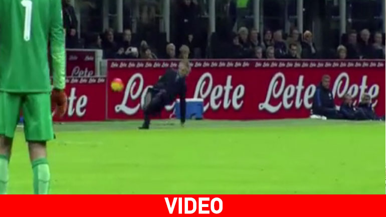 Το κοντρόλ του Μαντσίνι που τον σώριασε στο χορτάρι