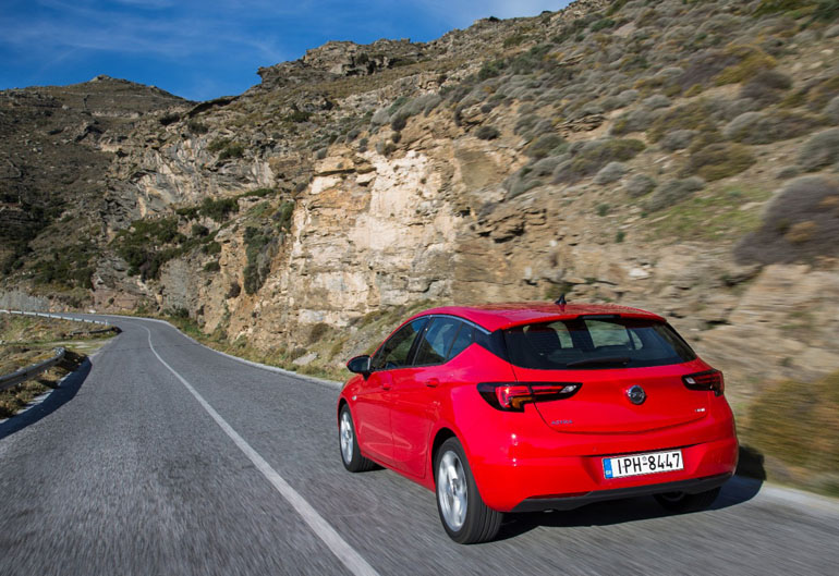 Η ποιότητα κύλισης είναι ένα από τα χαρακτηριστικά στοιχεία του Astra 