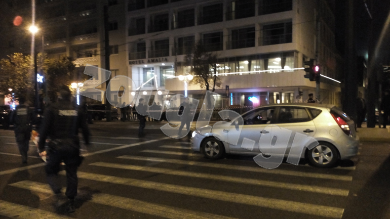 Περιπολικά επί της Λεωφ. Αμαλίας