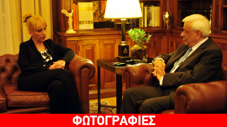 Συνάντηση Παυλόπουλου – Δούρου στο Προεδρικό Μέγαρο