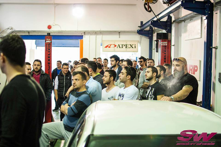 Πολύς κόσμος στο 2ο tuning advisors dyno day