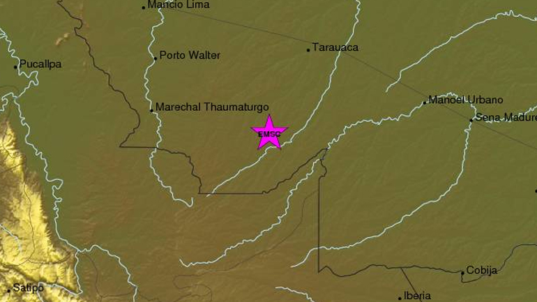 Σεισμός 6,8R στη συνοριακή γραμμή Περού-Βραζιλίας