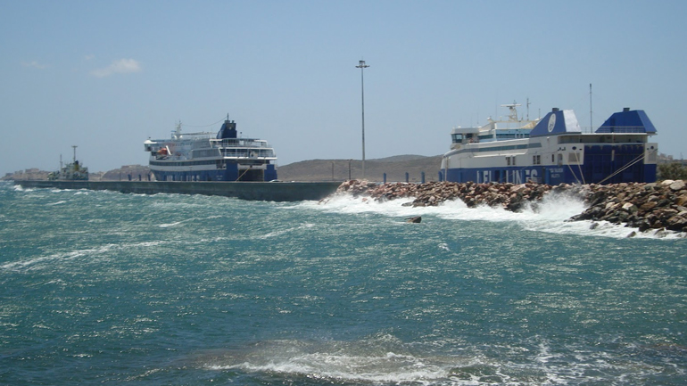 Απαγόρευση απόπλου από το Λαύριο