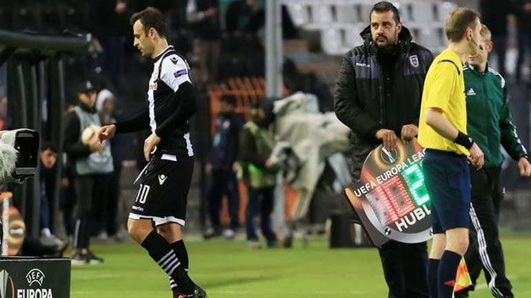 ΠΑΟΚ: Ο Μπερμπάτοφ έφυγε από το γήπεδο