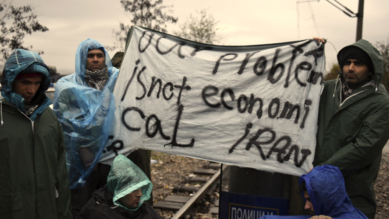 Έκρυθμη η κατάσταση στην Ειδομένη-τραυματίστηκε Μαροκινός πρόσφυγας Έκρυθμη η κατάσταση στην Ειδομένη-τραυματίστηκε Μαροκινός πρόσφυγας