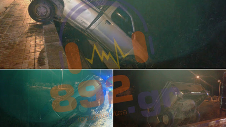 Άγιο είχε οδηγός στην Μαζαρακιά Ηγουμενίτσας