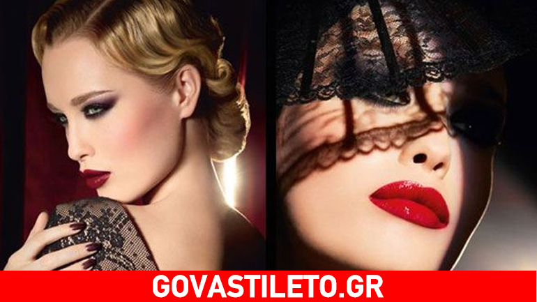 Femme fatale με ένα μακιγιάζ