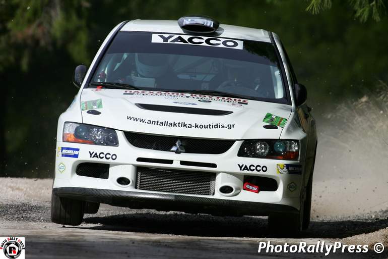 Οι 'Νikon' - Καμακάρης συμμετείχαν με ένα Mitsubishi EVO 9 και τερμάτισαν στην 6η θέση της γενικής...