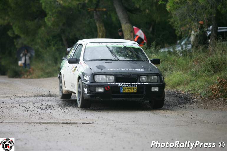 Νίκος Πλέσσας και Σοφία Παλαπανίδη με Ford Sierra στον αέρα...