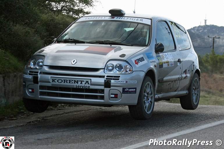 Οι Aναδιώτης - Μακρινός τερμάτισαν στην 9η θέση γενικής και πρώτη στην κλάση τους με Renault Clio