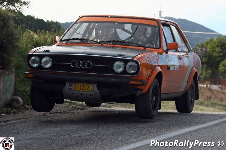 Οι νικητές στην κατηγορία των ιστορικών αυτοκινήτων, Γιοβας - Γρηγοριάδης...