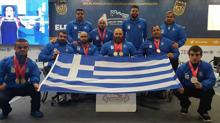 Έξι μετάλλια για την ελληνική άρση βαρών σε πάγκο στο Ευρωπαϊκό του Έγκερ