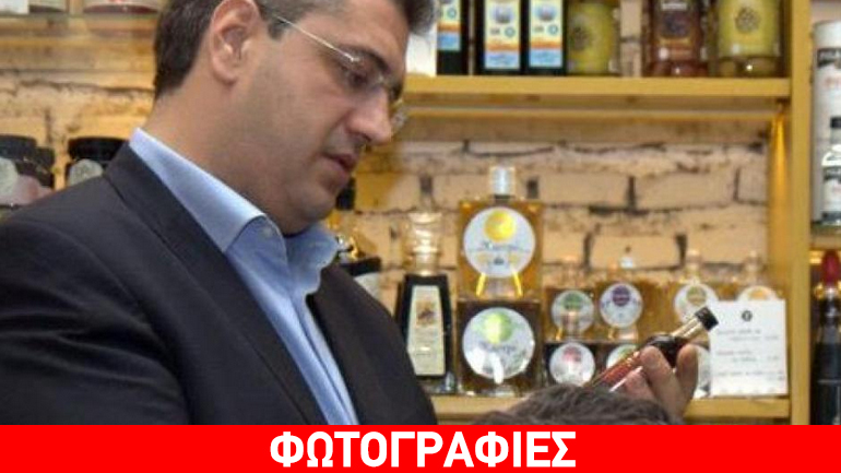 Ο Απόστολος Τζιτζικώστας και τα αχαϊκά προϊόντα