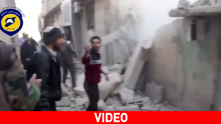 Συρία: Πύραυλος πέφτει σε κτήριο δίπλα σε αμάχους