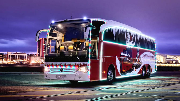 Το λεωφορείο του Άγιου Βασίλη