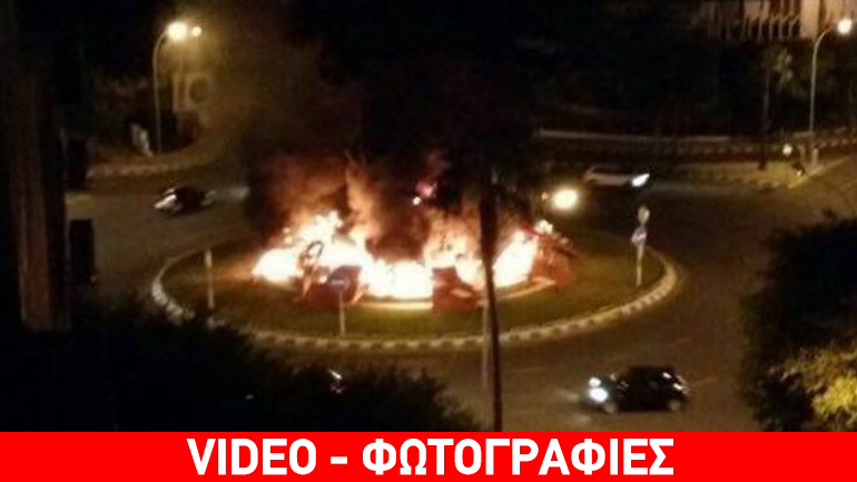 Κύπρος: Βραχυκύκλωμα έκανε στάχτη τον χριστουγεννιάτικο διάκοσμο στη Λεμεσό